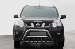 Передній захист WT002 (нерж) для Nissan X-trail T31 2007-2014