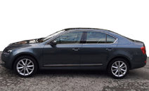 Повна окантовка вікон (10 шт, нерж) для Skoda Octavia III A7 2013-2019рр.