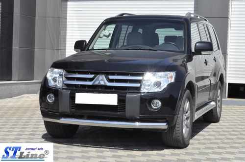 Передній захист ST008 (нерж.) для Mitsubishi ASX 2010-2023 