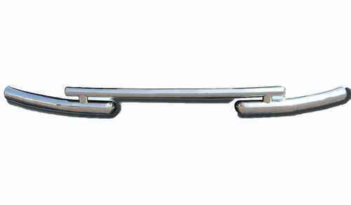 Передній захист ST009 (нерж.) для Hyundai Santa Fe 2 2006-2012