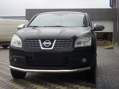Передній вус ST008 (нерж) 42 мм для Nissan Qashqai 2007-2010 