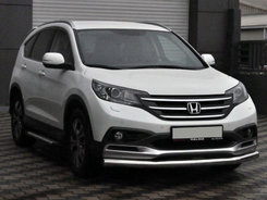 Передній захист ST008 (нерж.) для Honda CRV 2012-2016 