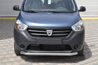 Передній захист ST008 (нерж.) для Dacia Dokker 2013-2022 