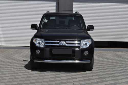 Передній захист ST008 (нерж) для Nissan Navara 2006-2015 