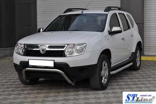 Кенгурятник ST011 (нерж.) для Renault Duster 2008-2017 рр
