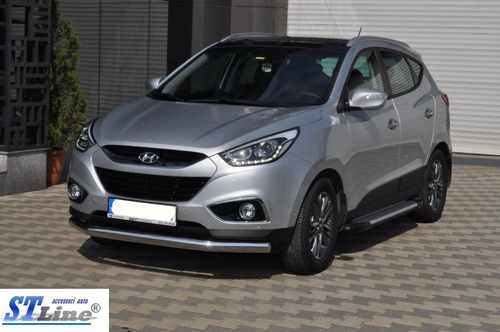 Передній захист ST008 (нерж.) для Honda CRV 2012-2016 