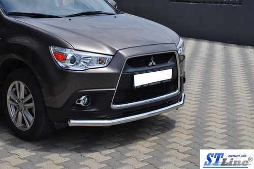 Передній захист ST008 (нерж.) для Mitsubishi ASX 2010-2023 