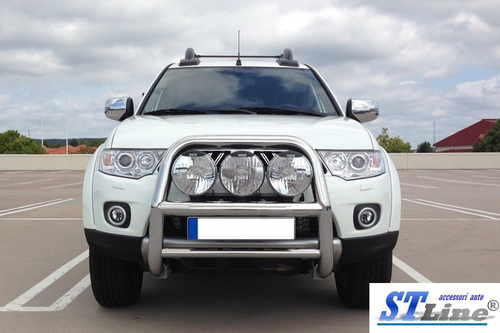 Кенгурятник WT018 (нерж.) для Mitsubishi L200 2006-2015 рр