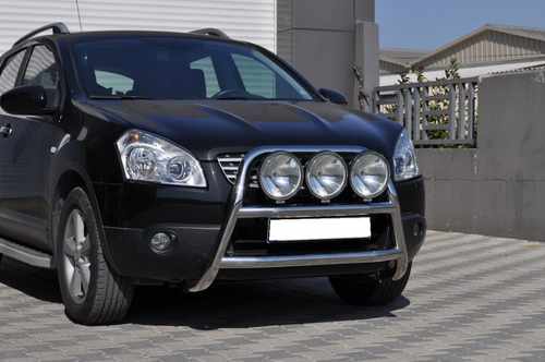 Кенгурятник WT018 (нерж.) для Nissan Qashqai 2007-2010 рр