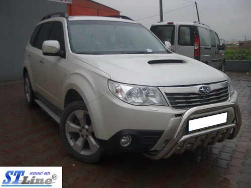 Кенгурятник WT002 (нерж.) для Mitsubishi Outlander 2006-2012