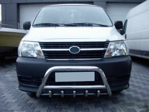 Кенгурятник WT003 (нерж) для Toyota HiAce