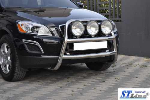 Кенгурятник WT018 (нерж) для Volvo XC60 2009-2017 років