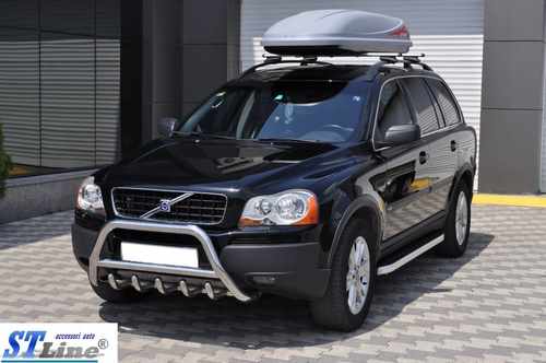 Кенгурятник WT003 (нерж.) для Volvo XC90 2002-2014 