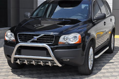 Кенгурятник WT003 (нерж.) для Volvo XC90 2002-2014 