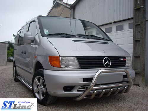 Кенгурятник WT003 (нерж) 51 мм для Volkswagen Sharan 1995-2010 