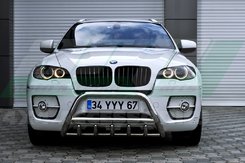 Кенгурятник WT003 (нерж.) 60мм для BMW X5 E-70 2007-2013