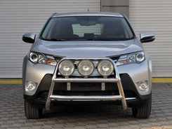 Кенгурятник WT018 (нерж) для Toyota Rav 4 2013-2018 рр