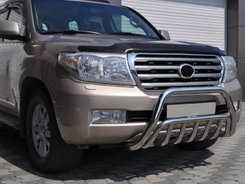 Передня дуга WT002 (нерж.) для Toyota Land Cruiser 200