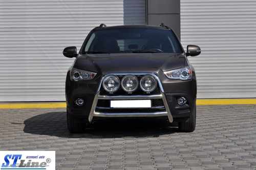 Кенгурятник WT018 (нерж.) для Mitsubishi ASX 2010-2023 рр