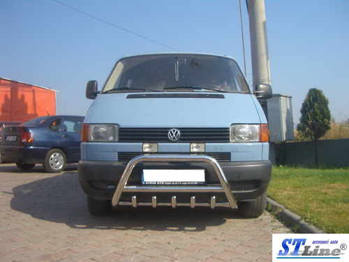Кенгурятник WT003 (нерж) для Toyota FJ Cruiser