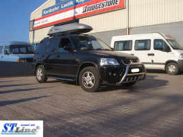 Кенгурятник WT003 (нерж) 60мм, з написом для Volkswagen Caddy 2004-2010 