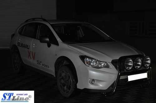 Кенгурятник WT018 (нерж.) для Subaru XV 2011-2017 рр