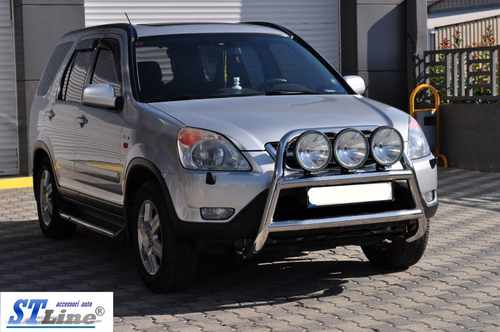 Кенгурятник WT018 (нерж.) для Honda CRV 2001-2006 років