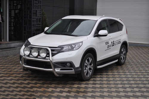 Передній захист WT018 (нерж.) для Honda CRV 2012-2016 рр