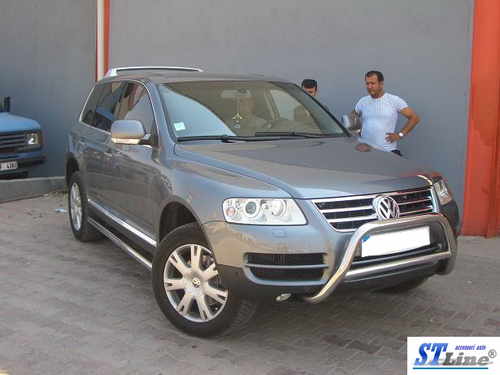 Кенгурятник WT005 Colt (нерж) для Volkswagen Touareg 2002-2010 