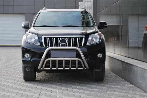 Кенгурятник WT002 (нерж) для Toyota Land Cruiser Prado 150