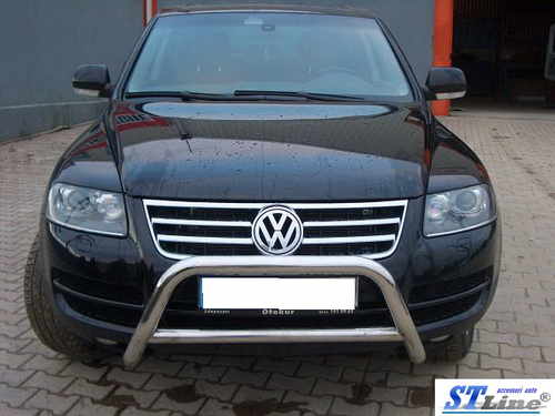 Кенгурятник WT005 Colt (нерж) для Volkswagen Touareg 2002-2010 