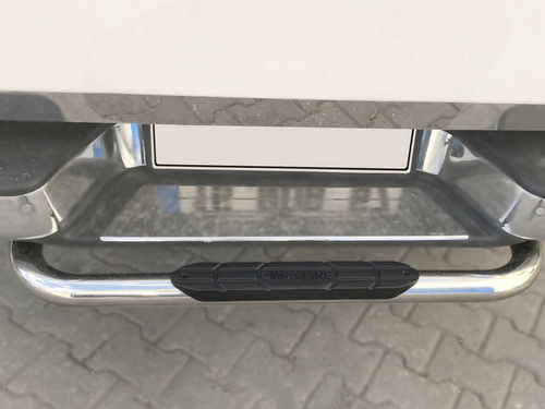 Задній захист Omsa (нерж) 70 мм для Nissan Navara/NP300 2016-2024