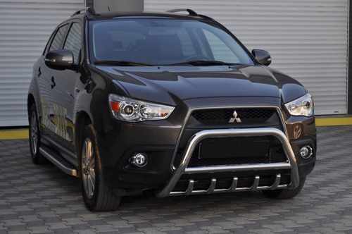 Кенгурятник WT003 (нерж.) для Mitsubishi ASX 2010-2023 