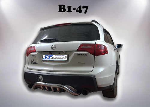 Задній захист B1-47 (нерж) для Acura MDX 2007-2013рр