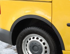 Накладки на арки (4 шт, чорні) для Ауди 100 C4 1990-1994 рр