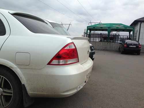 Спойлер багажника Nissan Altima 2007-2012  ABS пластик під фарбування