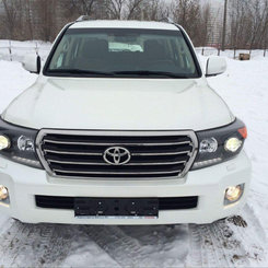 Решітка радіатора Brownstone дизайн Brownestone Toyota Land Cruiser 200 2007-2015 чорна