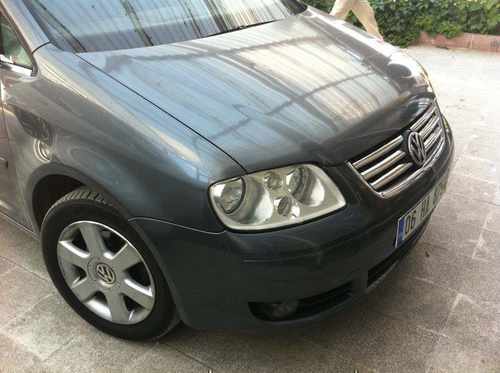 Хром накладки на решітку Volkswagen Touran 2003-2006 (6 шт.) нержавіюча сталь