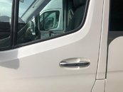 Накладки на ручки (нерж) 5 шт, OmsaLine - Італійська нержавійка для Mercedes Sprinter 2018↗рр.