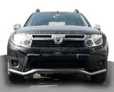 Передній захист ST012 (нерж.) для Renault Duster 2008-2017 рр