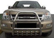 Передній захист QT007 (нерж.) для Isuzu D-Max 2011-2019 
