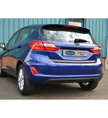 Кромка багажника (нерж) Carmos - Турецька сталь для Ford Fiesta 2017+