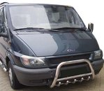 Кенгурятник WT003 (2000-2006, нерж.) для Ford Transit 
