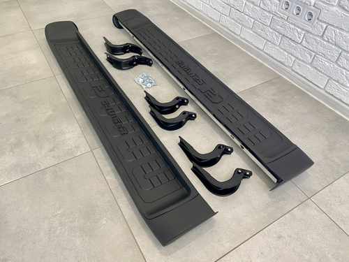 Бокові пороги підніжки Toyota FJ Cruiser 2006+ 2шт.