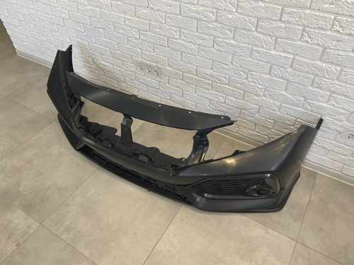 Бампер передній SI Honda Civic 4D/5D 2016-2018 (бампер, губа, сітки)