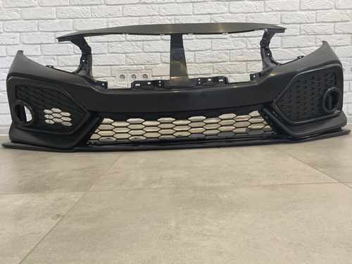 Бампер передній SI Honda Civic 4D/5D 2016-2018 (бампер, губа, сітки)