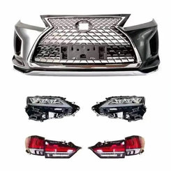 Комплект рестайлінгу в 2021 рік (бампер, фари, стопи) для Lexus RX 2016-2022 рр.