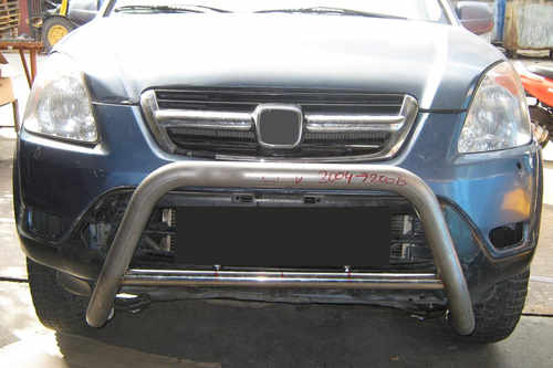 Кенгурятник WT005 (нерж.) для Honda CRV 2001-2006 років