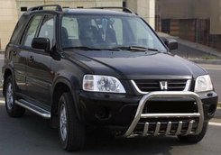 Кенгурятник WT003 нерж. для Honda CRV 1996-2001 
