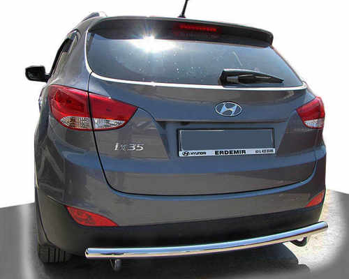 Задній захист AK002 (нерж.) для Hyundai IX-35 2010-2015рр